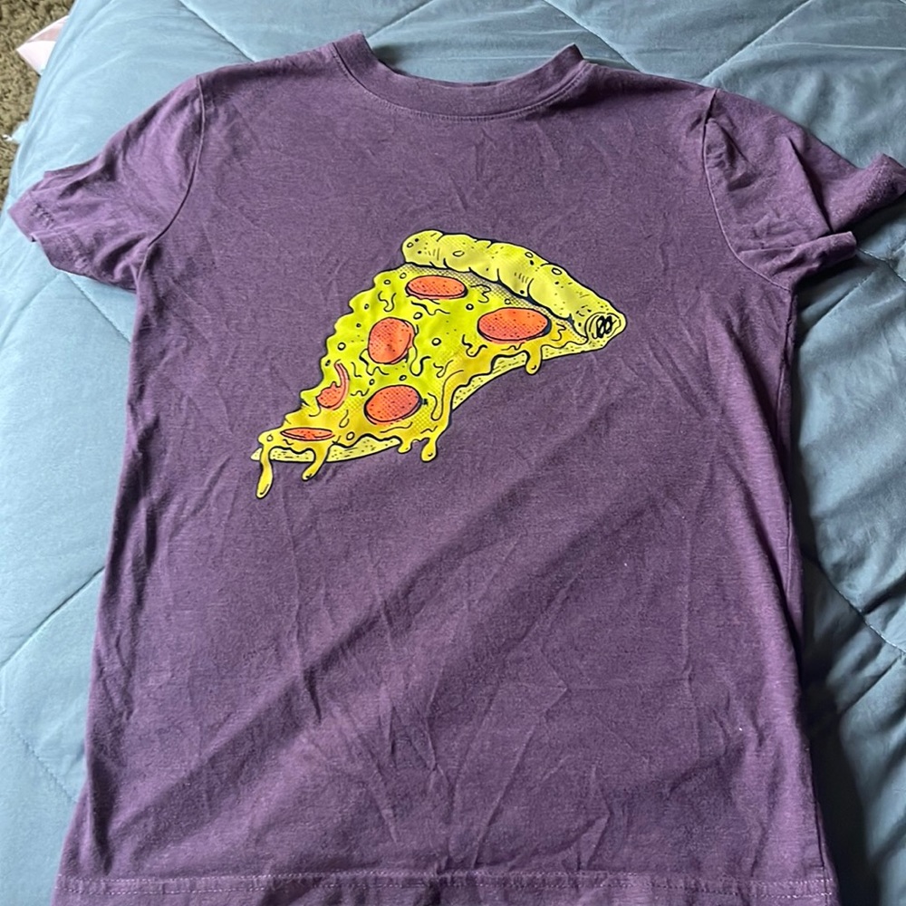 Purple pizza Tee